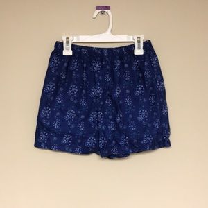 Northwest blue boys pajama shorts